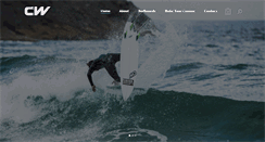 Desktop Screenshot of cwsurfboards.com